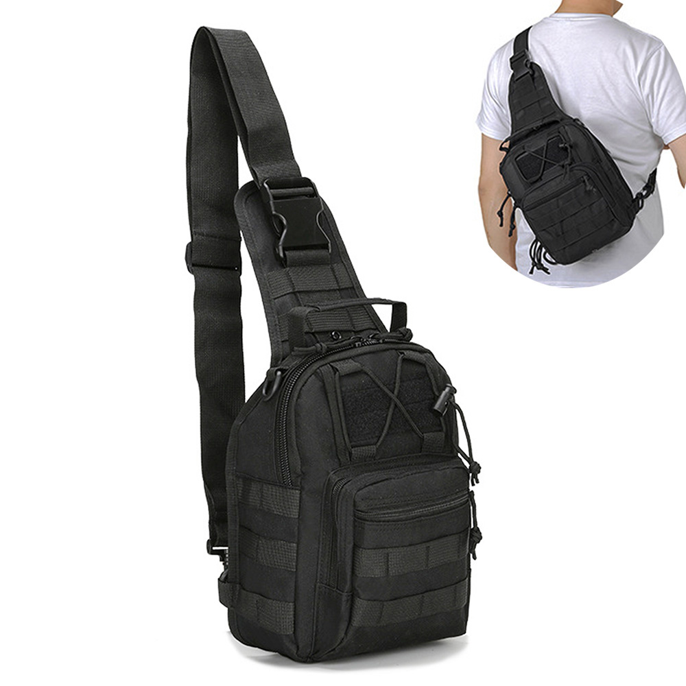 Urban Backpack Tactical - Men Crossbody Sling Backpack Shoulder Chest