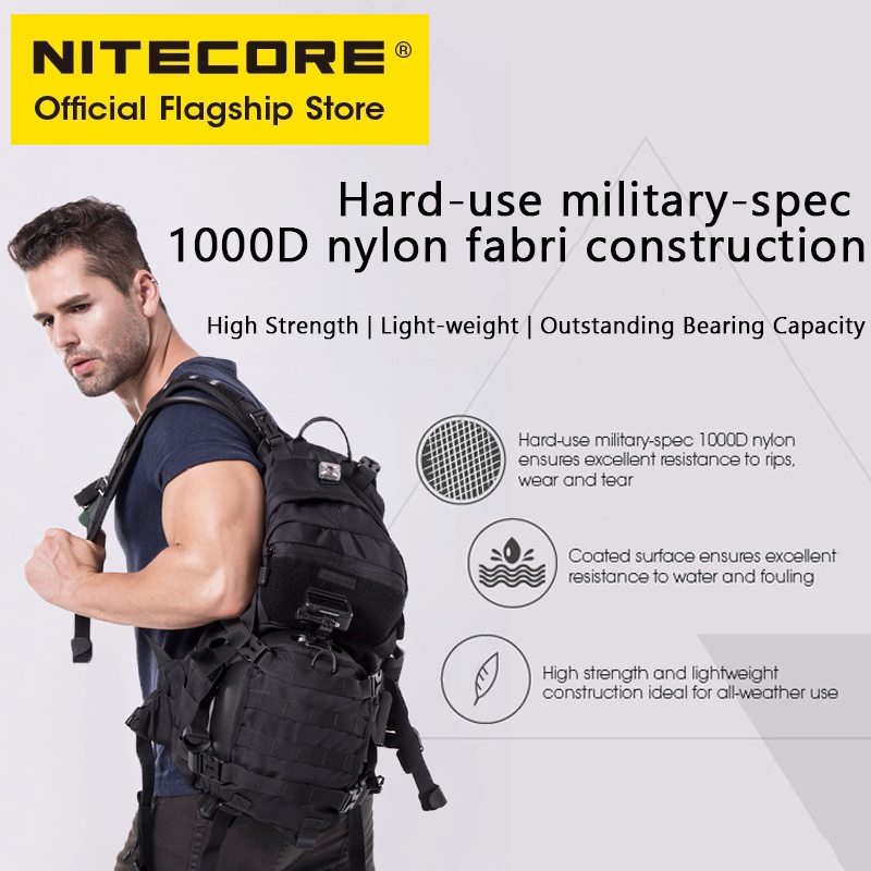 NITECORE BP20 20L Du Lịch Ba L - đánh giá và giá Rucksack Military Style