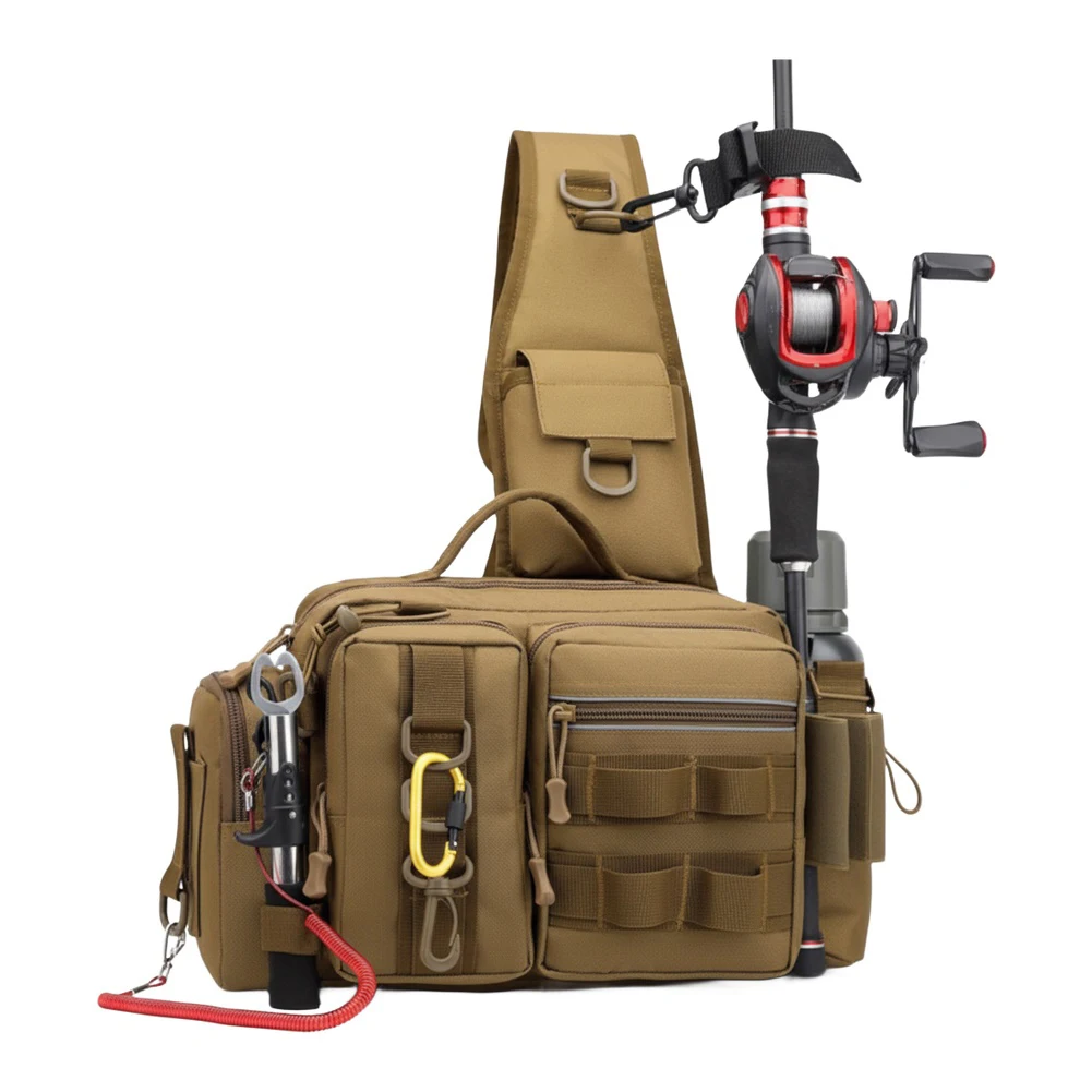 Fishing Backpack with Rod Hold - đánh giá và giá Hiking Backpack Waterproof