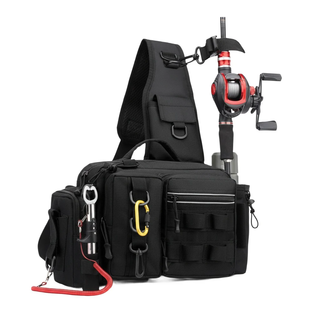 Fishing Backpack with Rod Hold - đánh giá và giá Hiking Backpack Waterproof