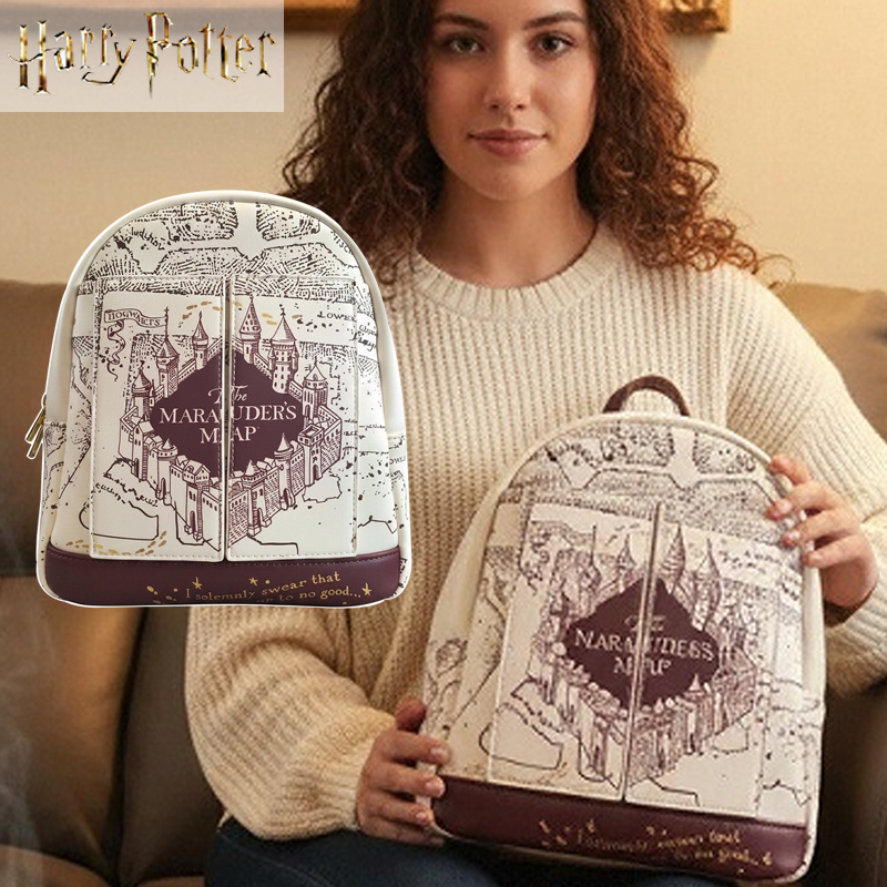 Harry Potter Map Printed Cospl - đánh giá và giá Mini Backpack Purse