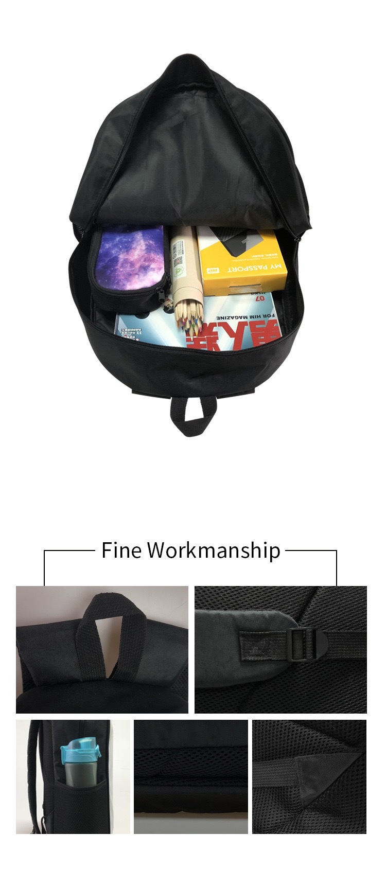 Anime Haikyuu Kids Backpack Te - đánh giá và giá School Backpack Teen