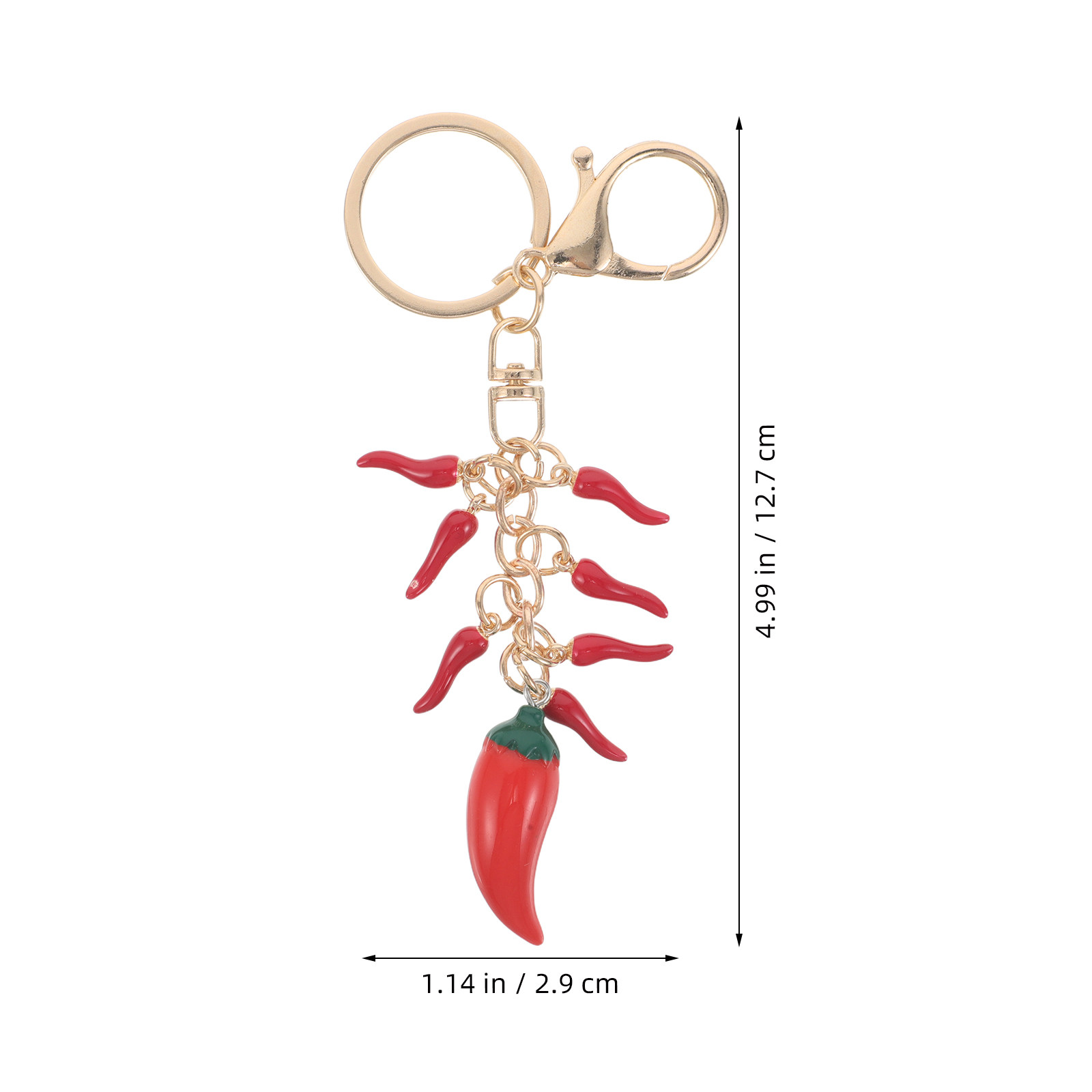 2Pcs Kawaii Chili Pepper Keych - đánh giá và giá Mini Backpack Purse