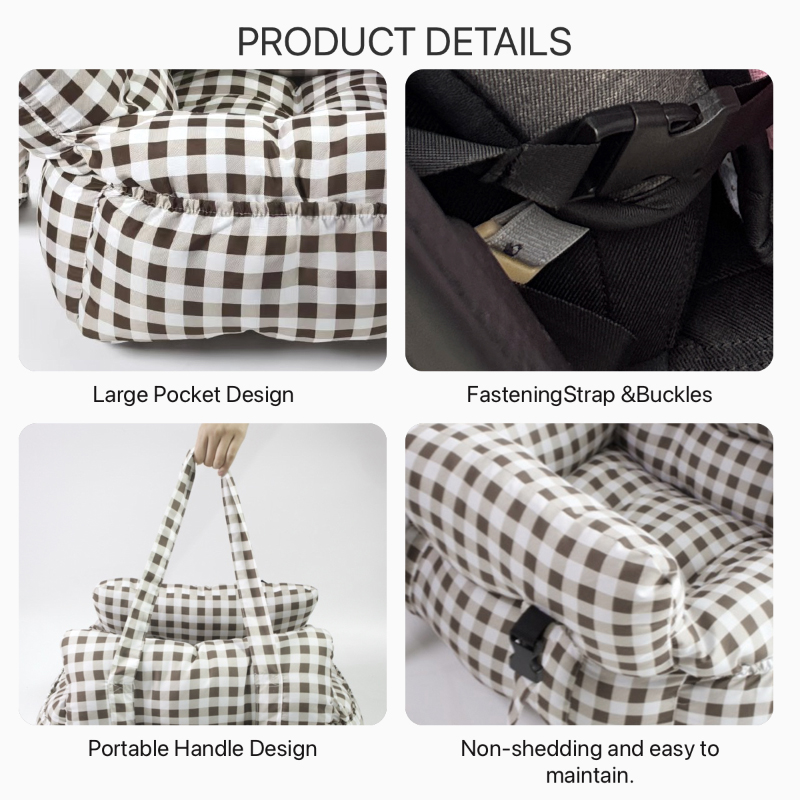 Dog Car Seat Bed Multifunction - đánh giá và giá Foldable Backpack Small