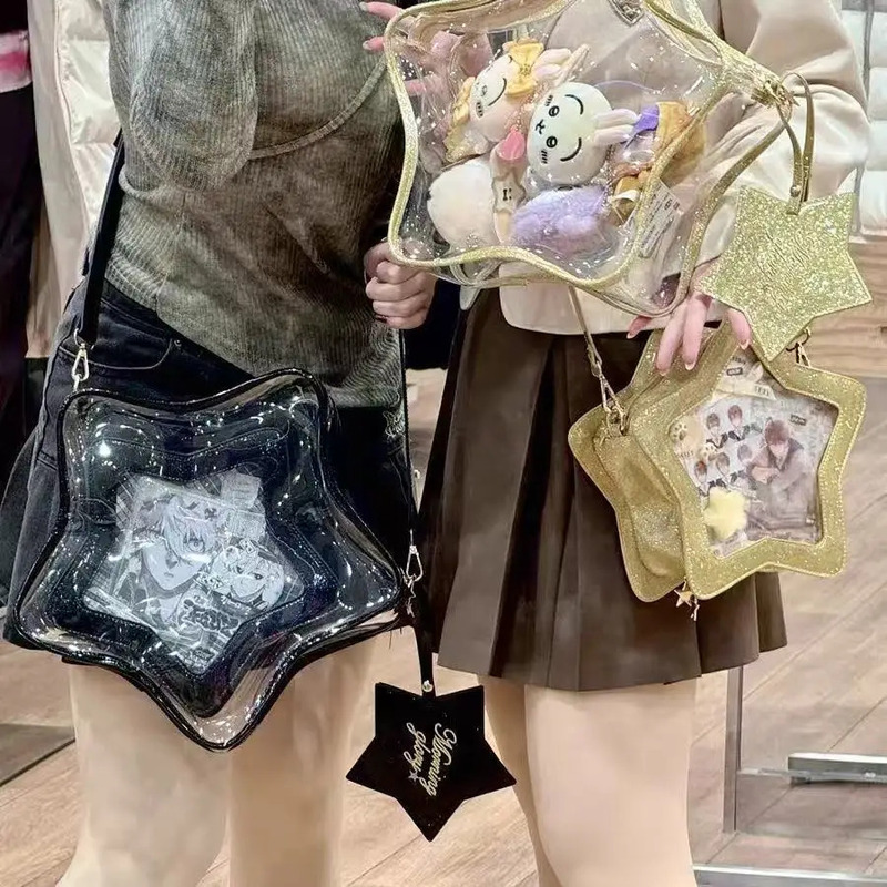 Y2K Cute Bling Star Ita Crossb - đánh giá và giá Mini Backpack Purse