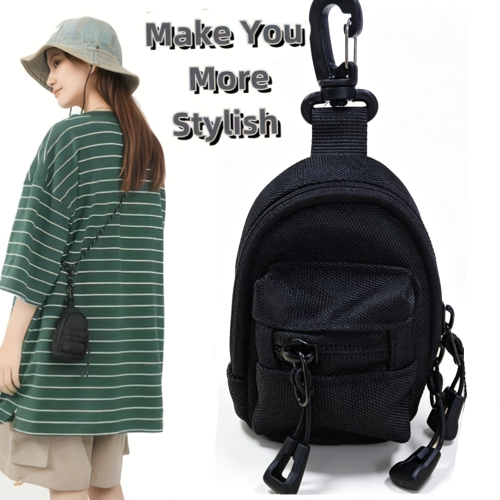 Men Carabiner Backpack Keychai - đánh giá và giá Mini Backpack Purse