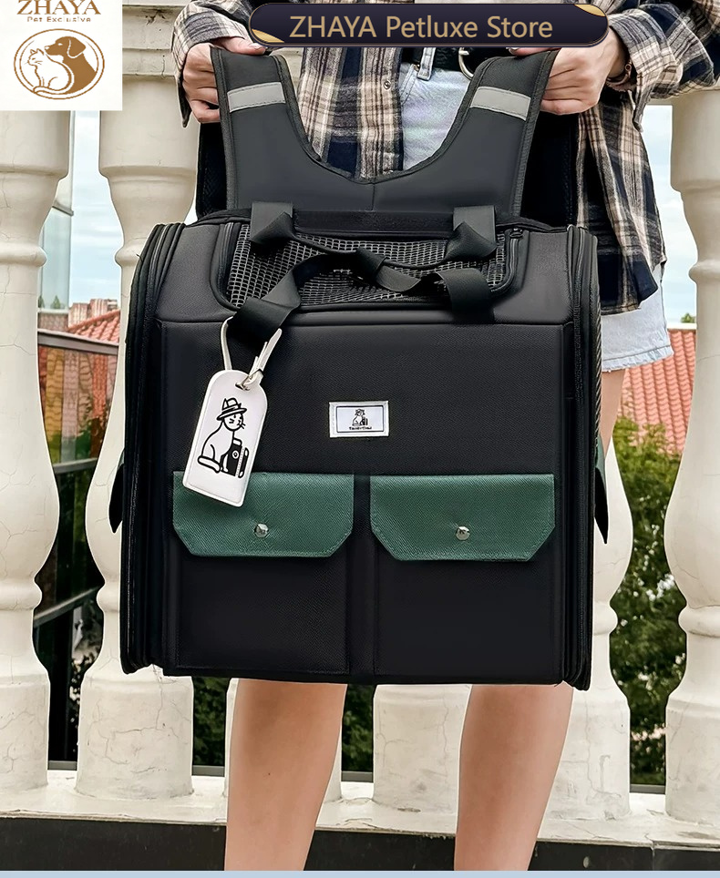 ZHAYA Large Cat Carrier Backpa - đánh giá và giá Foldable Backpack Small
