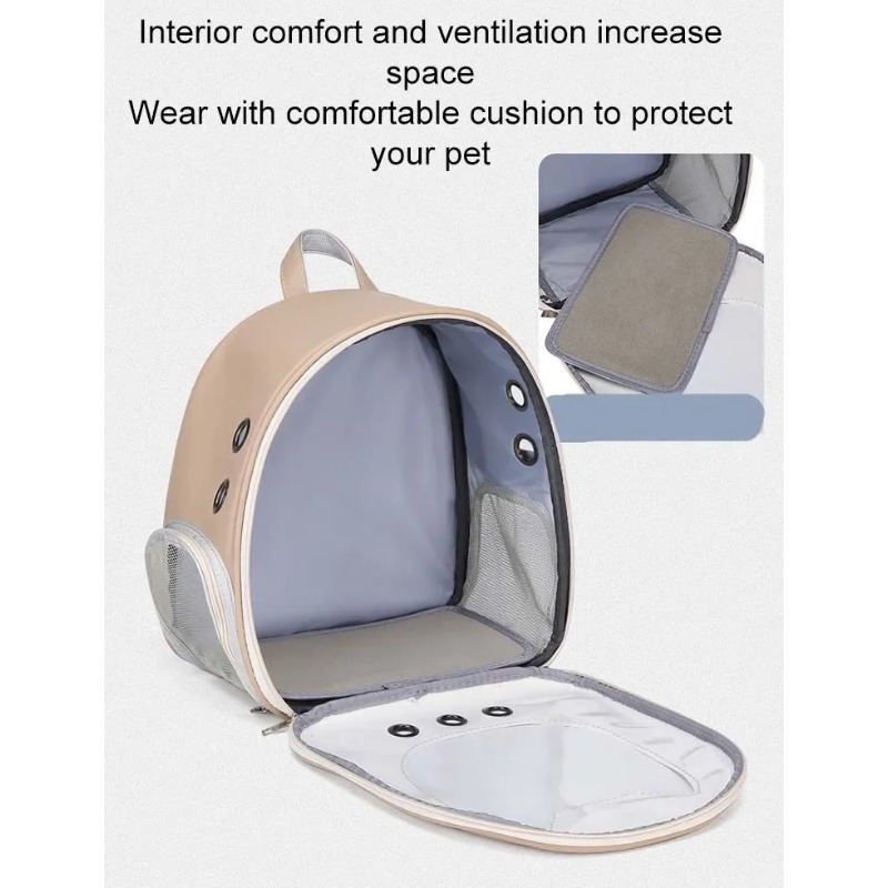 Portable Transparent Pet Backp - đánh giá và giá Foldable Backpack Small