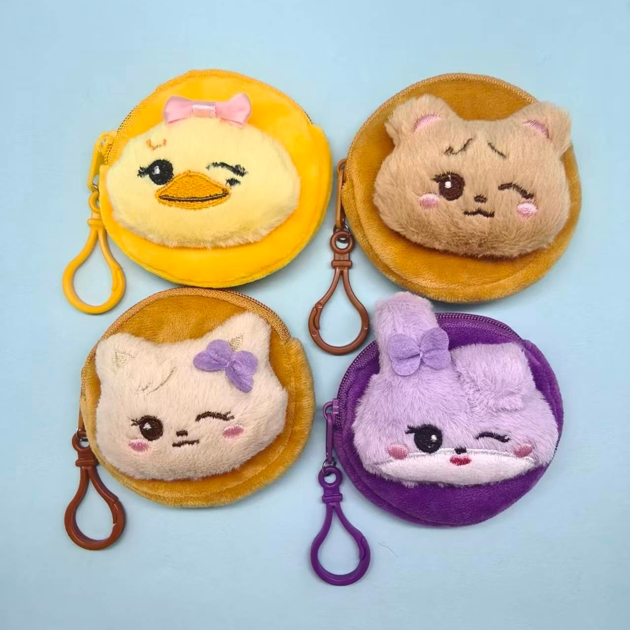 Kawaii Kpop Bowknot Duck Cat R - đánh giá và giá Mini Backpack Purse