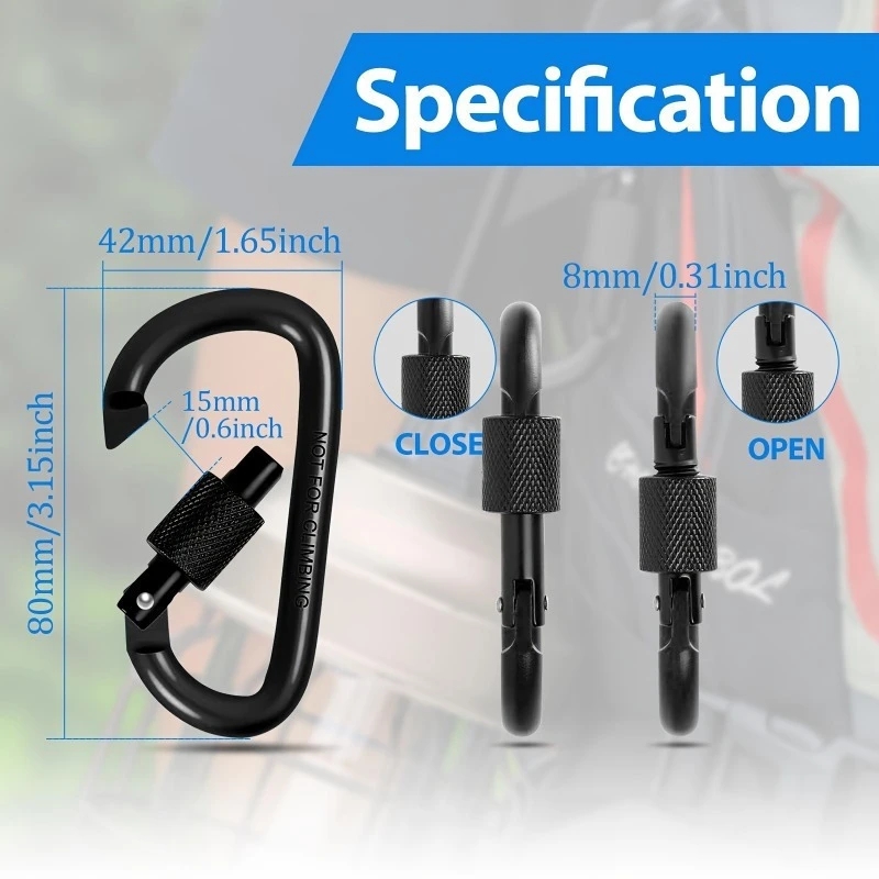 4Pcs Aluminum Alloy D-Ring Car - đánh giá và giá Backpack Insert Organizer